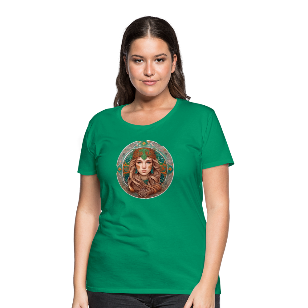 Women’s Mythical Virgo Premium T-Shirt - kelly green