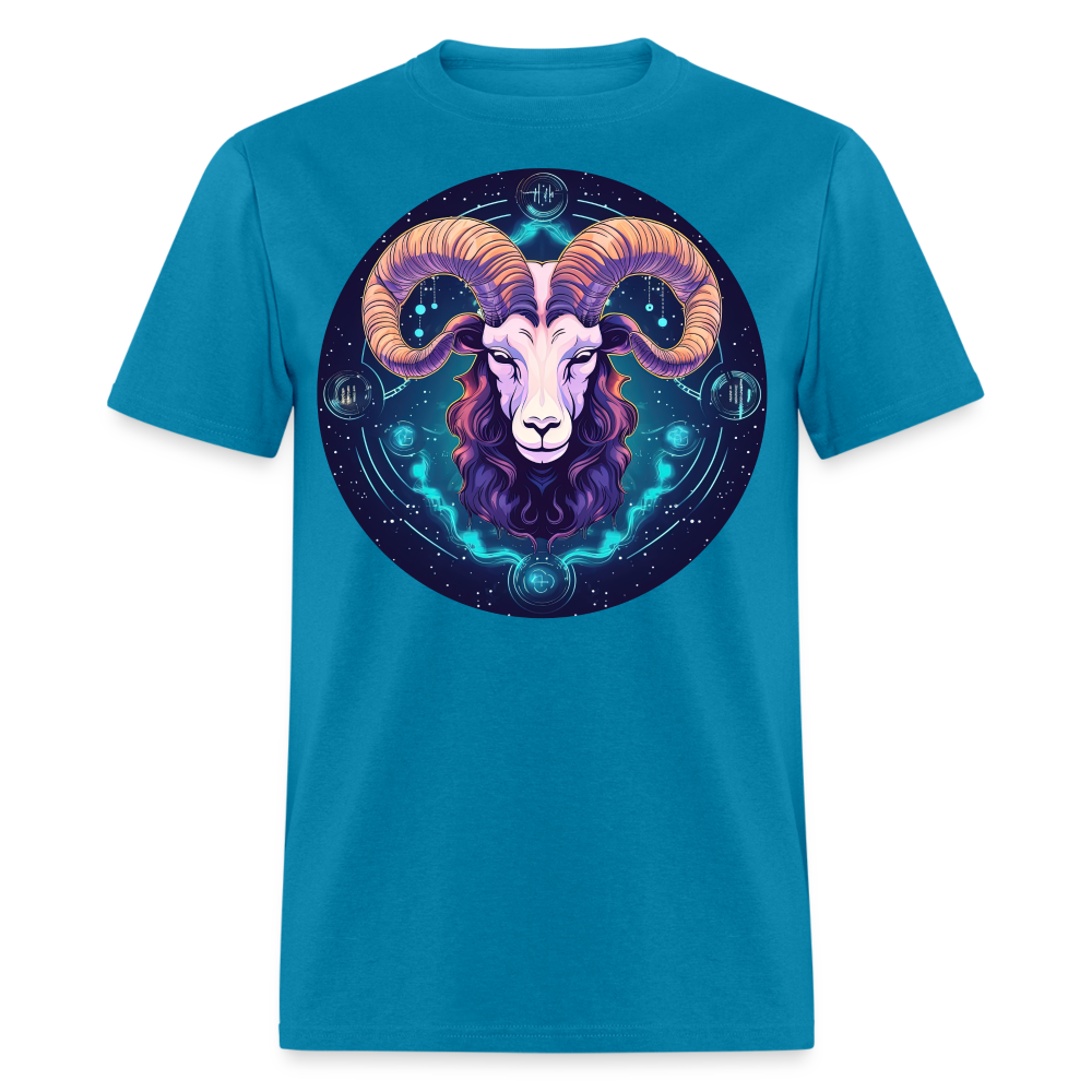 Men's Magic Capricorn Classic T-Shirt - turquoise