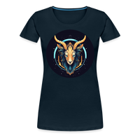 Thumbnail for Women’s Mystic Capricorn Premium T-Shirt - deep navy