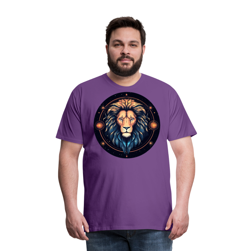 Men's Magic Leo Premium T-Shirt - purple