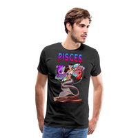 Thumbnail for Men's Astral Pisces Premium T-Shirt - black