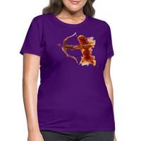 Thumbnail for Women's Mythical Sagittarius T-Shirt - purple