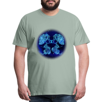 Thumbnail for Men's Gemini Premium T-Shirt - steel green