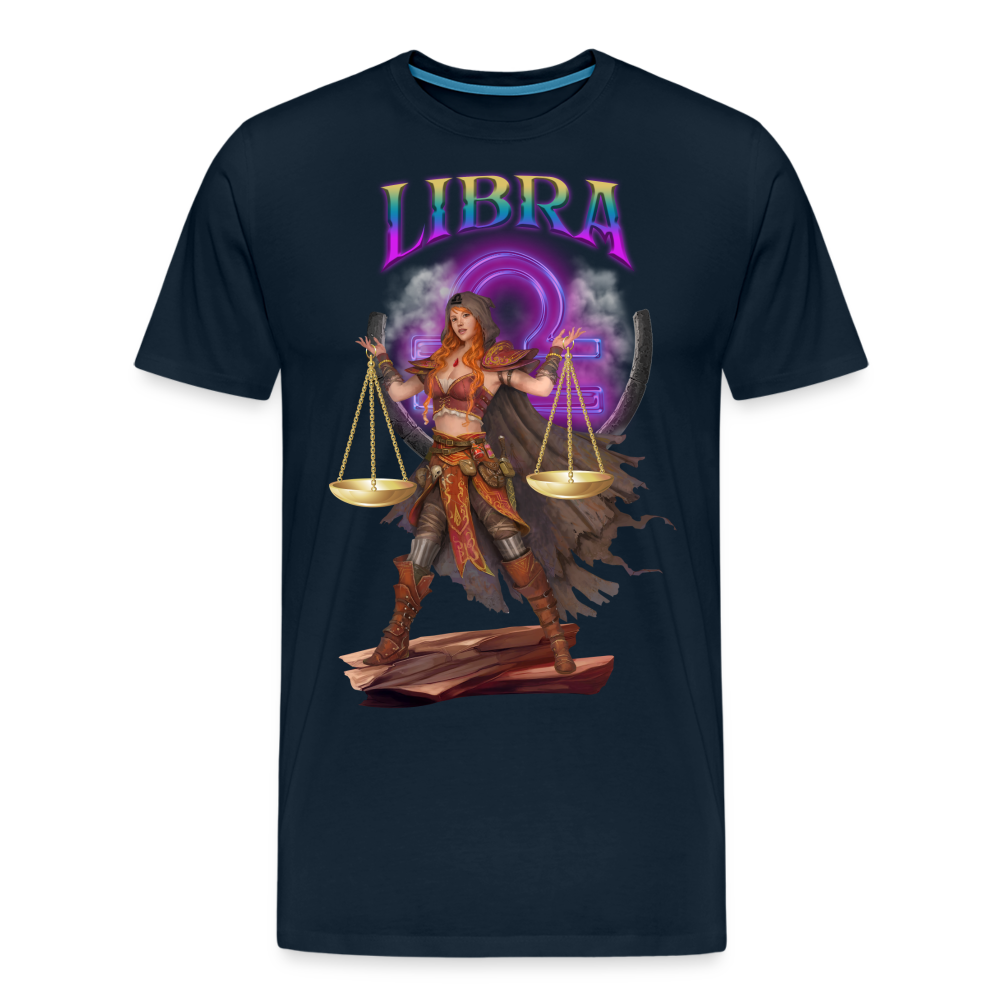 Men's Astral Libra Premium T-Shirt - deep navy