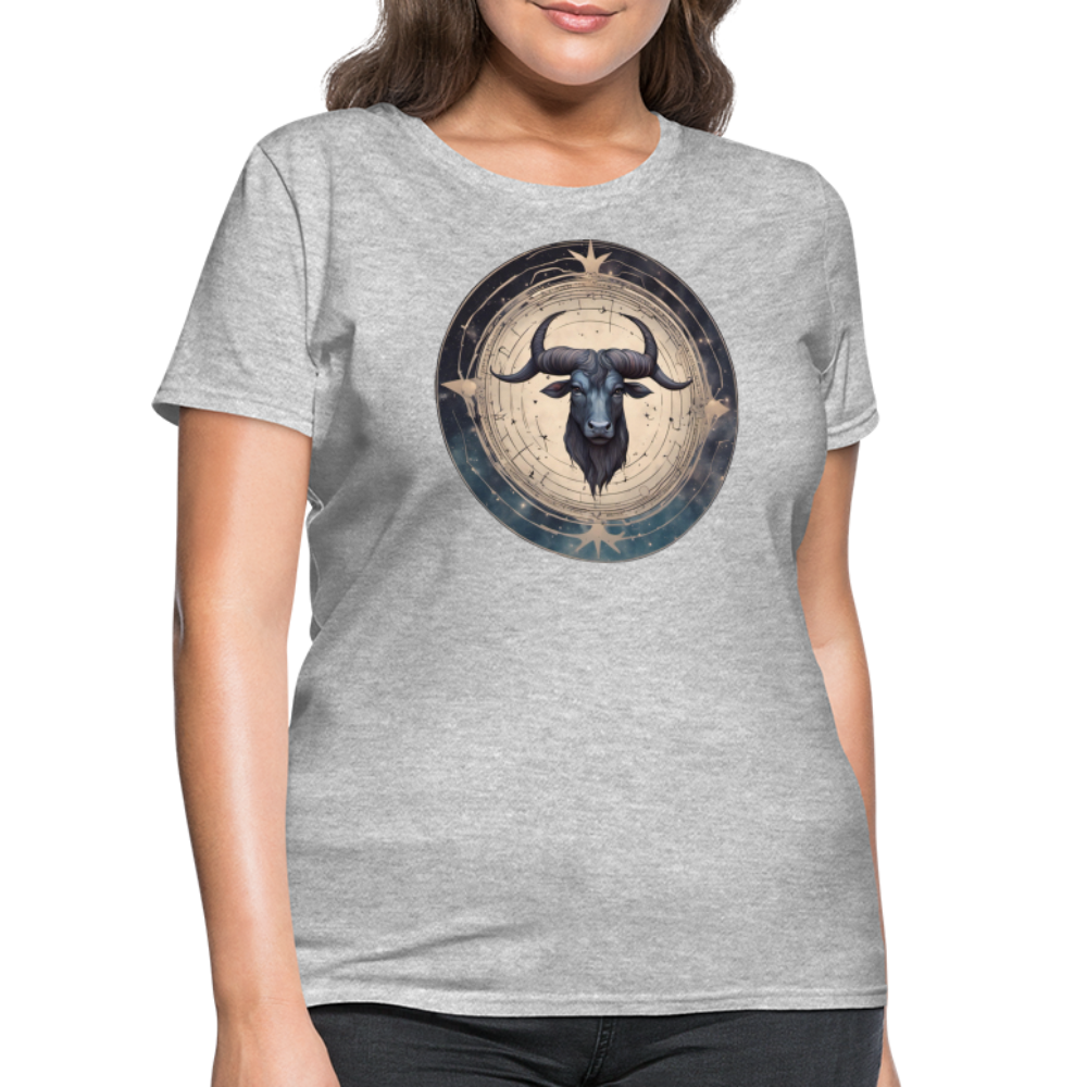 Women's Mythical Taurus T-Shirt - heather gray