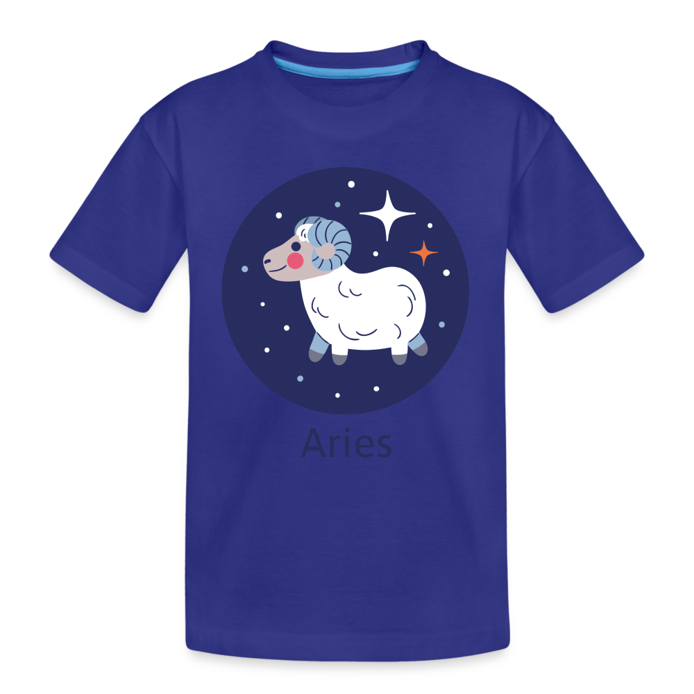 Kid’s Bluey Aries Premium Organic T-Shirt - royal blue