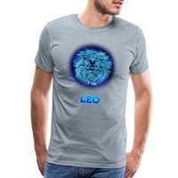 Thumbnail for Men's Leo Premium T-Shirt - heather ice blue