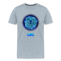 Thumbnail for Men's Leo Premium T-Shirt - heather ice blue