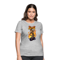 Thumbnail for Women's Aries Narihndrab T-Shirt - heather gray