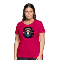 Thumbnail for Women's Magic Leo Premium T-Shirt - dark pink