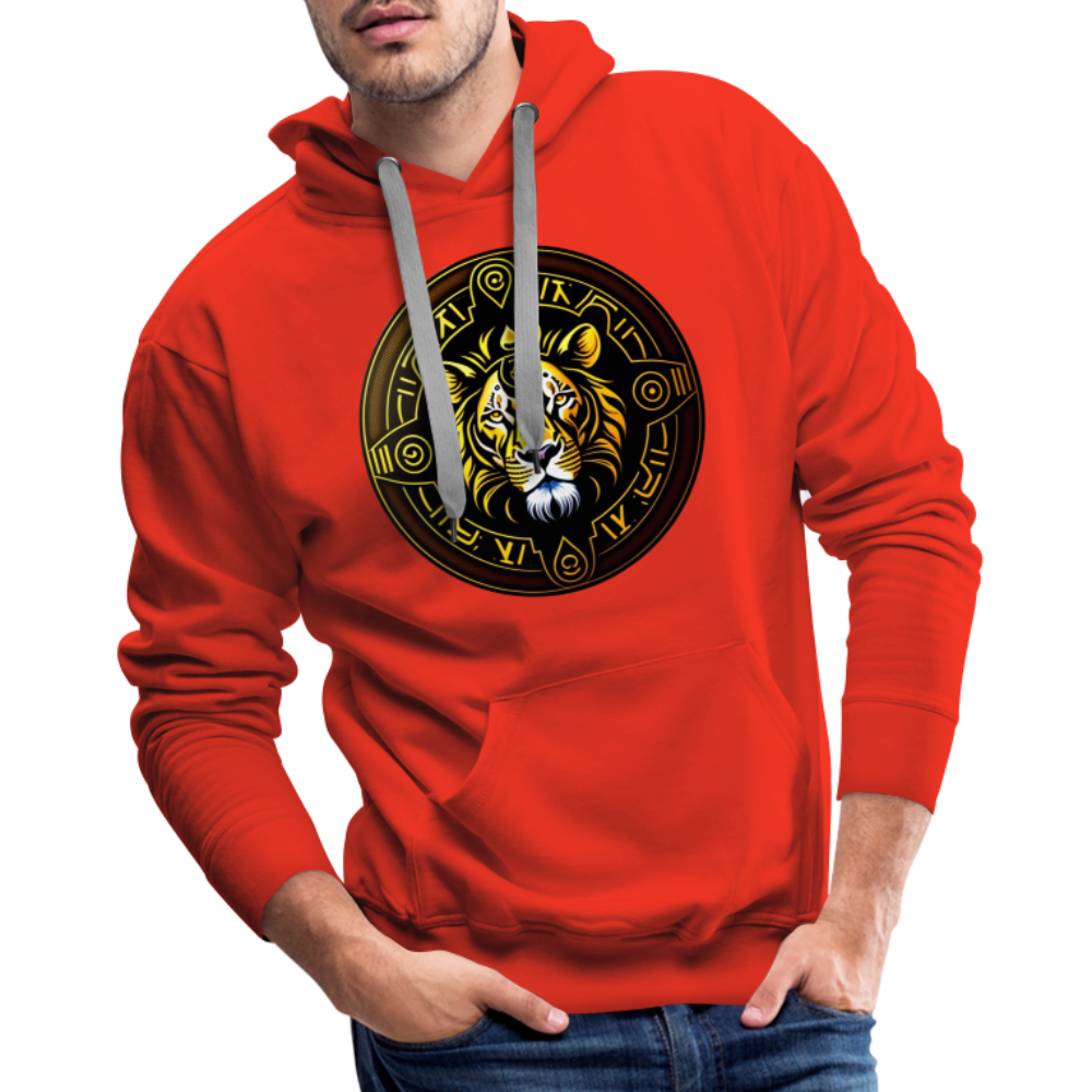 Men’s Mythical Leo Premium Hoodie - red