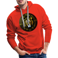 Thumbnail for Men’s Mythical Leo Premium Hoodie - red