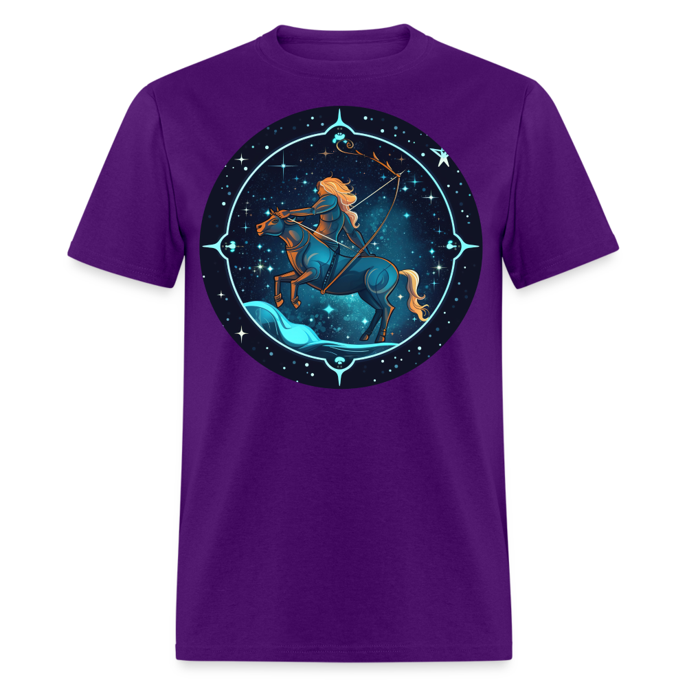 Men's Magic Sagittarius Classic T-Shirt - purple