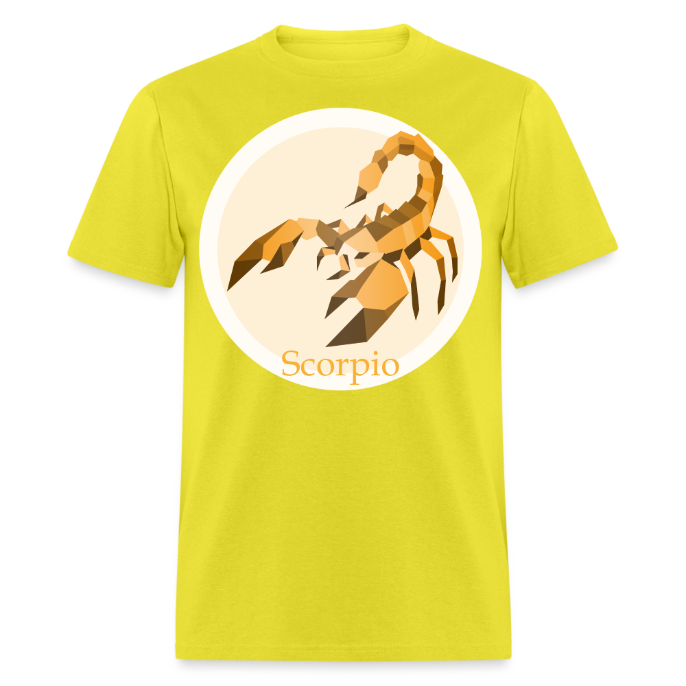 Men's Mosaic Scorpio Classic T-Shirt - yellow