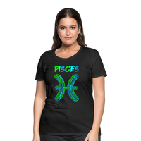 Thumbnail for Women's Power Words Pisces Premium T-Shirt - black