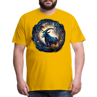 Thumbnail for Men's Mythical Capricorn Premium T-Shirt - sun yellow