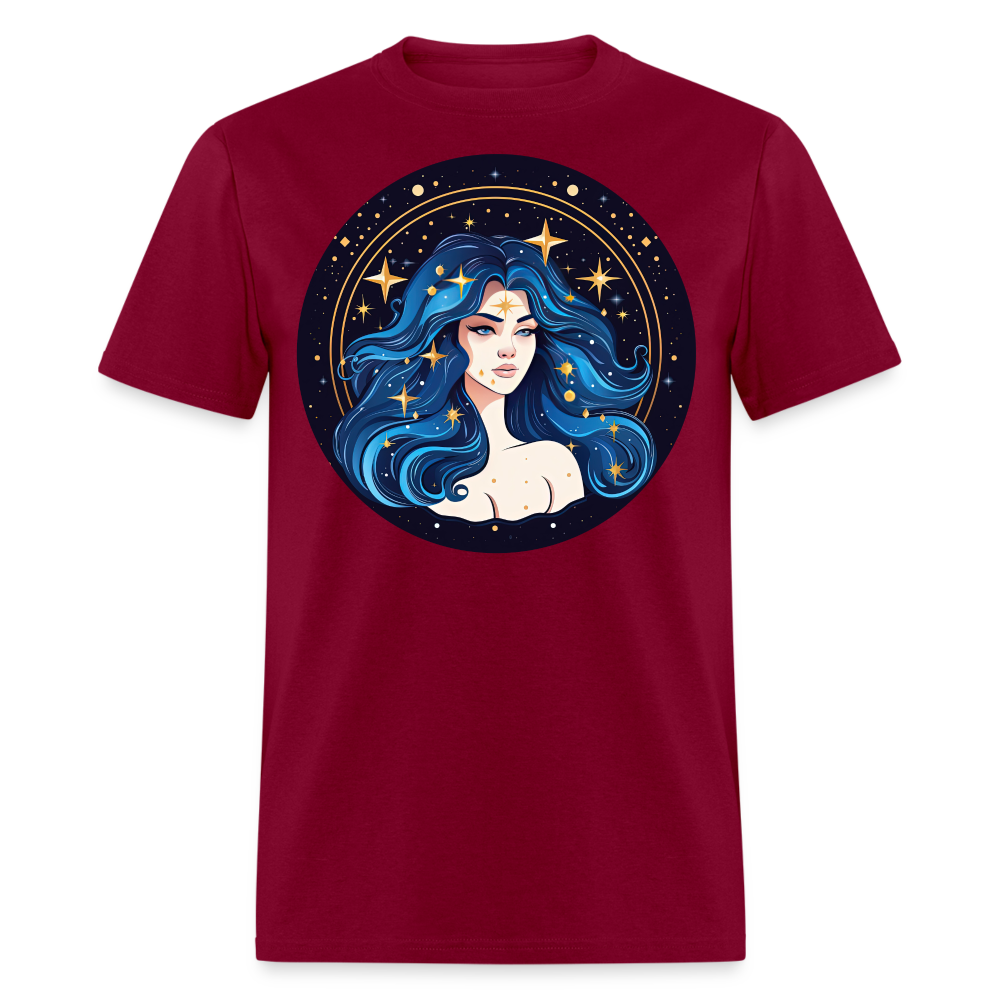 Men's Magic Virgo Classic T-Shirt - burgundy