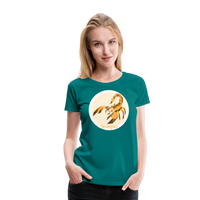 Thumbnail for Women’s Mosaic Scorpio Premium T-Shirt - teal