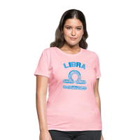 Thumbnail for Women's Power Words Libra T-Shirt - pink