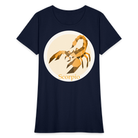 Thumbnail for Women's Mosaic Scorpio T-Shirt - navy