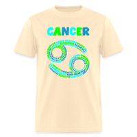 Thumbnail for Men's Power Words Cancer Classic T-Shirt - natural