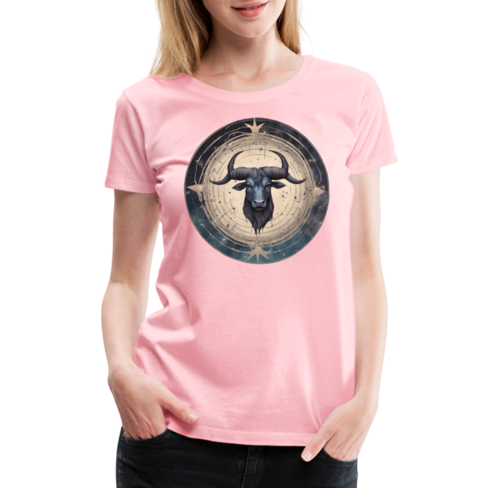 Women’s Mythical Taurus Premium T-Shirt - pink