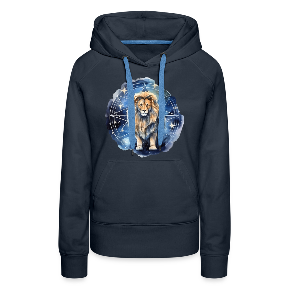 Women’s Mythical Leo Premium Hoodie - navy