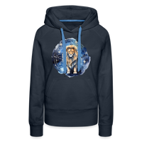 Thumbnail for Women’s Mythical Leo Premium Hoodie - navy