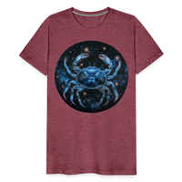 Thumbnail for Men's Mythical Cancer Premium T-Shirt - heather burgundy