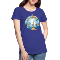 Thumbnail for Women’sMythical Libra Premium T-Shirt - royal blue