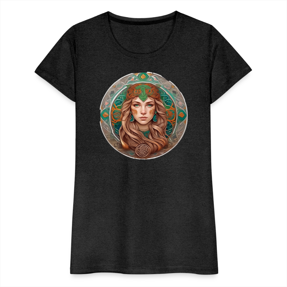 Women’s Mythical Virgo Premium T-Shirt - charcoal grey