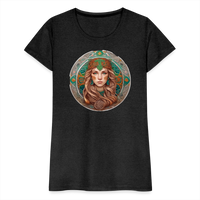 Thumbnail for Women’s Mythical Virgo Premium T-Shirt - charcoal grey