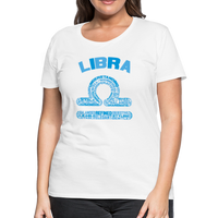 Thumbnail for Women's Power Words Libra Premium T-Shirt - white