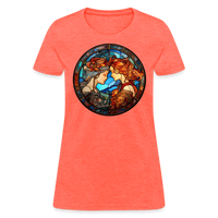 Thumbnail for Women's Mosaic Gemini T-Shirt - heather coral