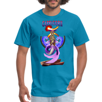 Thumbnail for Men's Astral Capricorn Classic T-Shirt - turquoise