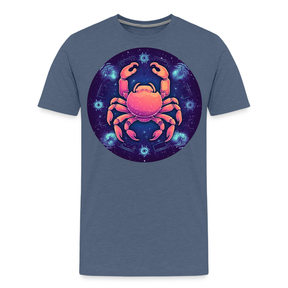 Men's Magic Cancer Premium T-Shirt - heather blue