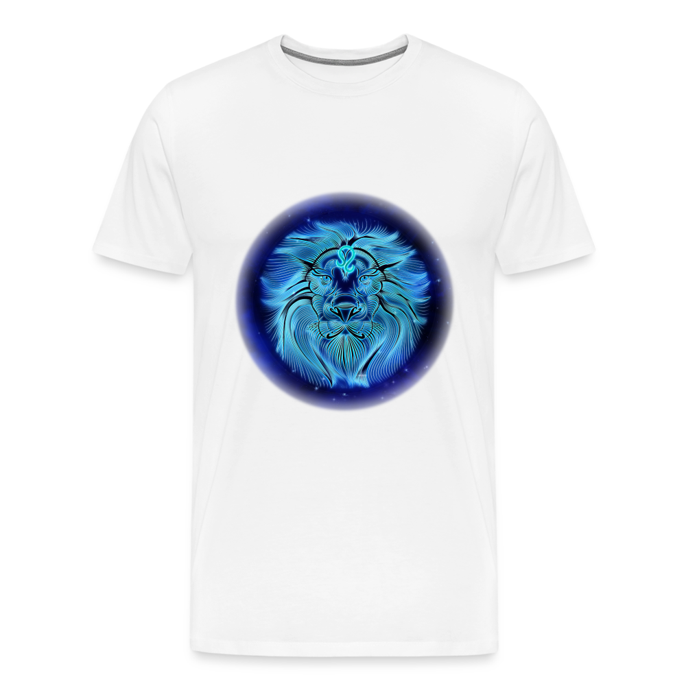 Men's Leo Premium T-Shirt - white