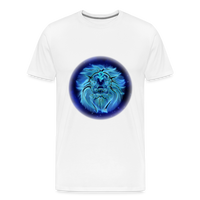 Thumbnail for Men's Leo Premium T-Shirt - white