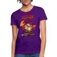 Thumbnail for Women's Astral Cancer T-Shirt - purple