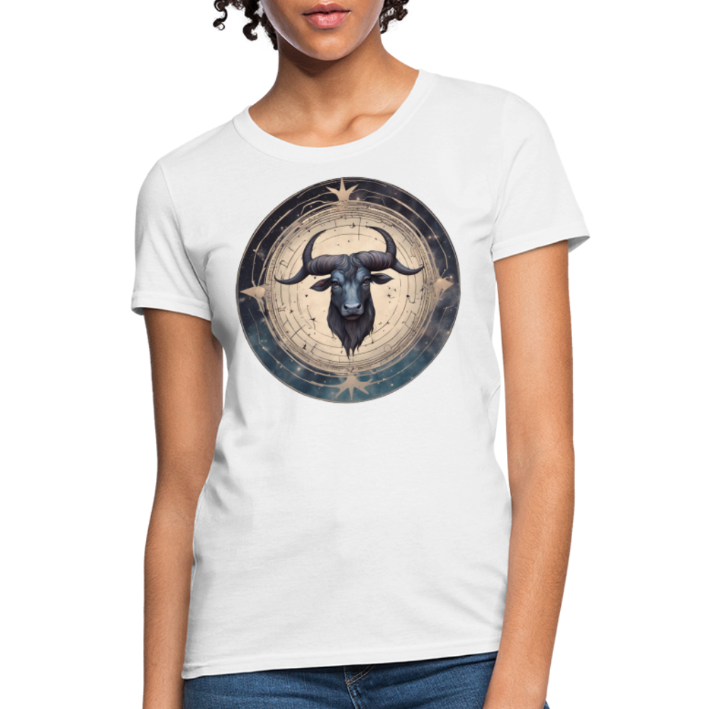 Women's Mythical Taurus T-Shirt - white