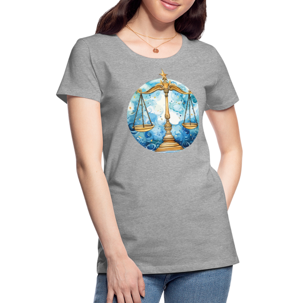 Women’sMythical Libra Premium T-Shirt - heather gray