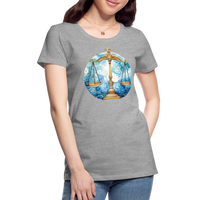 Thumbnail for Women’sMythical Libra Premium T-Shirt - heather gray