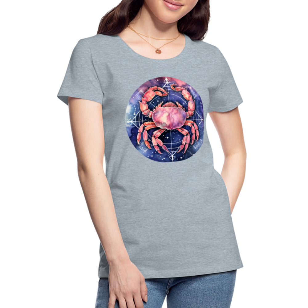 Women’s Mythical Cancer Premium T-Shirt - heather ice blue