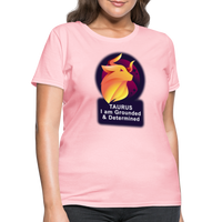 Thumbnail for Women's Glow Taurus T-Shirt - pink