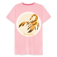 Thumbnail for Men's Mosaic Scorpio Premium T-Shirt - pink