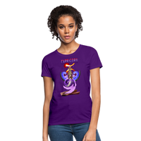 Thumbnail for Astral Capricorn Women's T-Shirt - purple