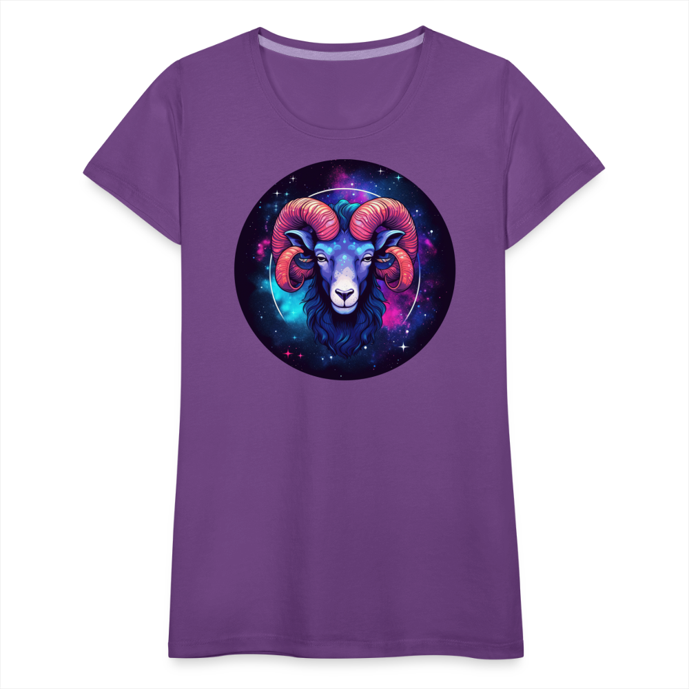 Women’s Magic Aries Premium T-Shirt - purple