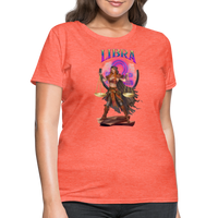 Thumbnail for Astral Libra Women's T-Shirt - heather coral