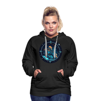 Thumbnail for Women’s Magic Sagittarius Premium Hoodie - black