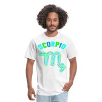 Thumbnail for Men's Power Words Scorpio Classic T-Shirt - white